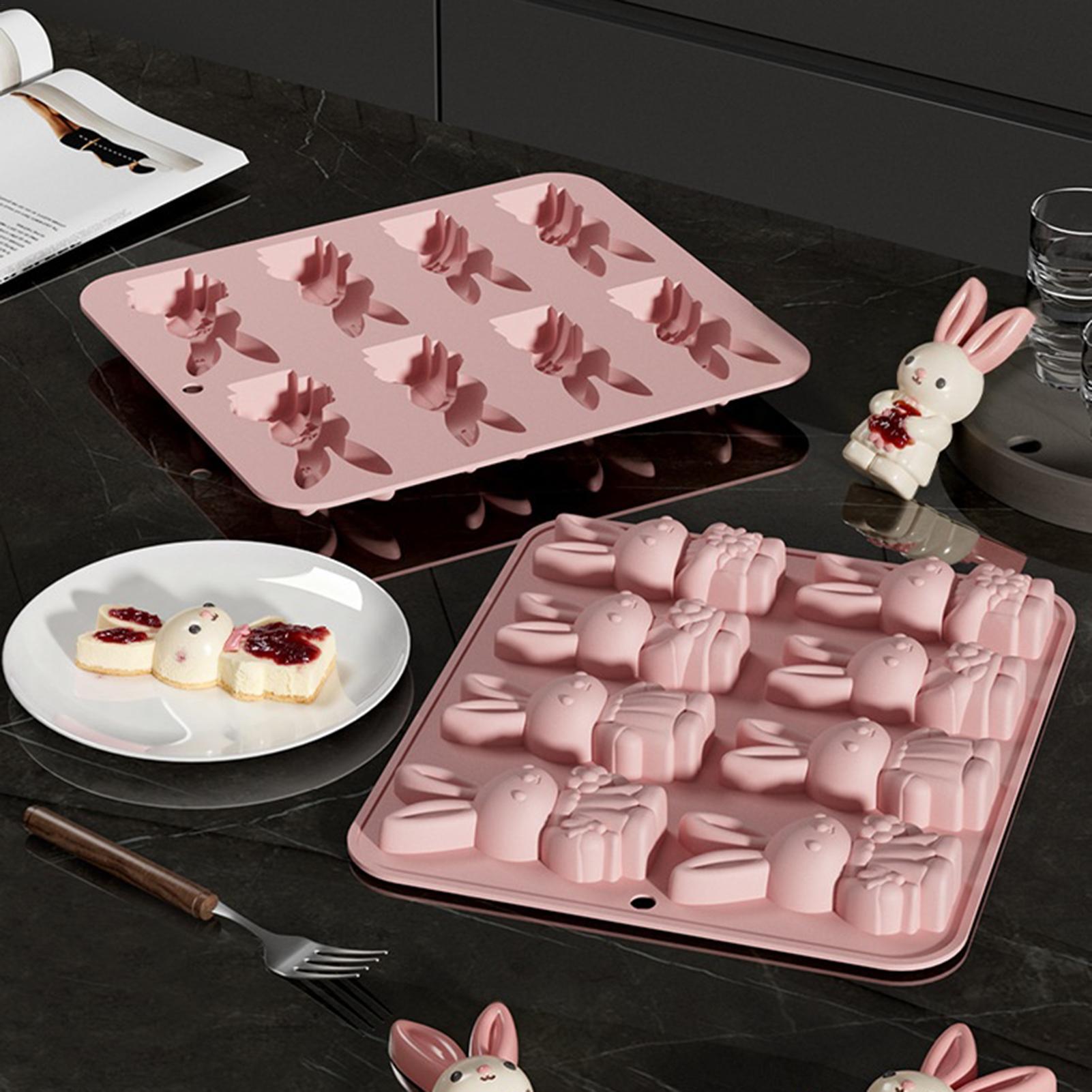 Bunny Cake Mold - Osterhase Silikonformen Hitzebeständige Hasenform für Kuchen
