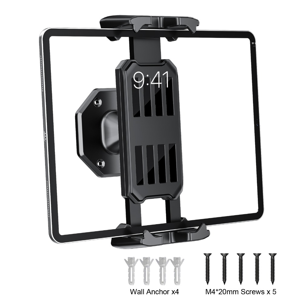 Taco Stand Holder - Wandmontierter Telefonhalter Tablet-Ständer Verstellbare Klemme 360°