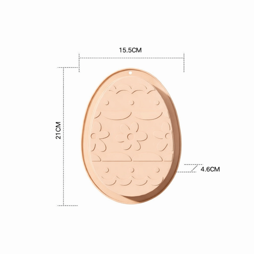 Bunny Cake Mold - Hitzebeständige Osterei-Hasenform Lebensmittelechtes Silikon Osterhasen-Design Silikon-Kuchenform