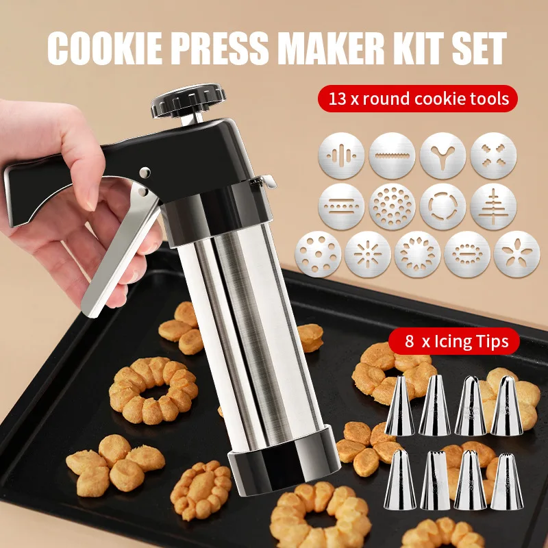 Churros Maker Gun - 13 Teile/satz DIY Manuelle Cookie Form