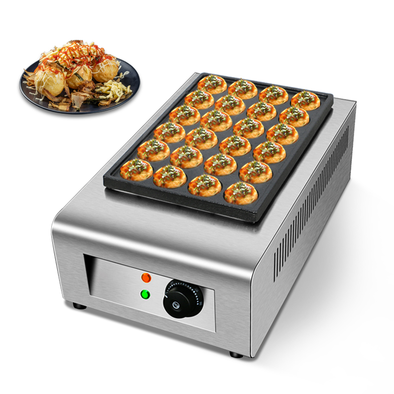 Takoyaki Grill Plate - Kommerzielle Big Power elektrische Takoyaki-Kugelgrillmaschine mit