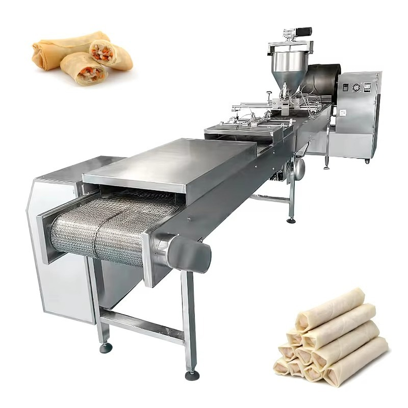 Spring Roll Wrapper - Kommerzielle Frühlingsrollenverpackungsmaschine, große Kapazität, Frühlingsrollenherstellungsmaschine, automatische