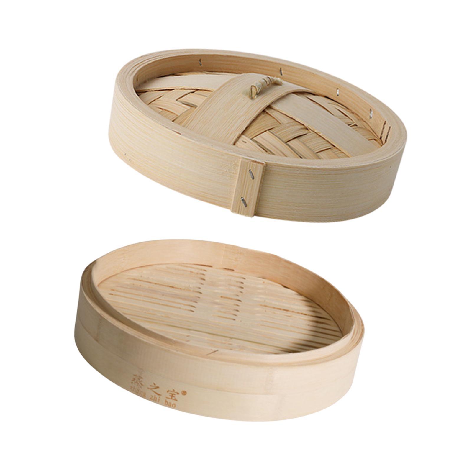 Bao Steamer Bamboo - Bambus-Dampfgarkorb, handgefertigt, zum Dämpfen von Gemüse,