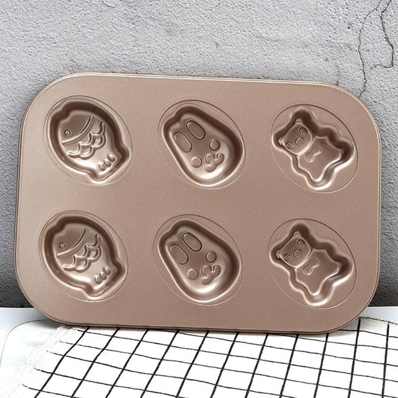 Egg Waffle Pan - 1 stücke Kuchen Cookies Pfannkuchen Carbon
