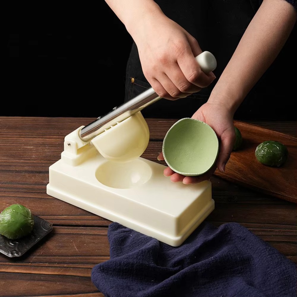 Dumpling Press Set - Neue Rollende Teigtaschen-Formpresse Backwerkzeug Teigpresse Teigtaschen-Herstellung