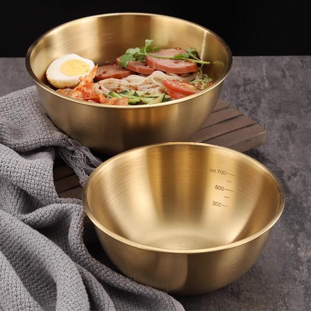 Dim Sum Basket - 17CM 1/2 Stück Edelstahl Silber Salatschüssel