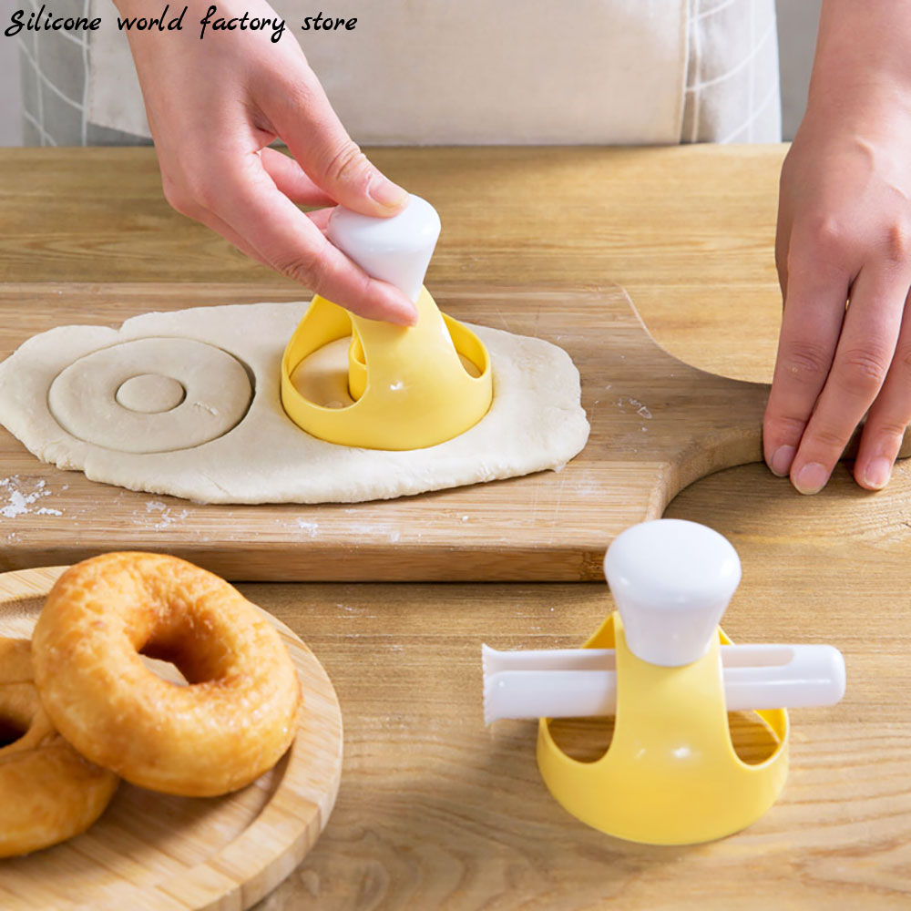 Donut Mold Silicone - Silikon Welt Desserts Brot Patisserie Backen