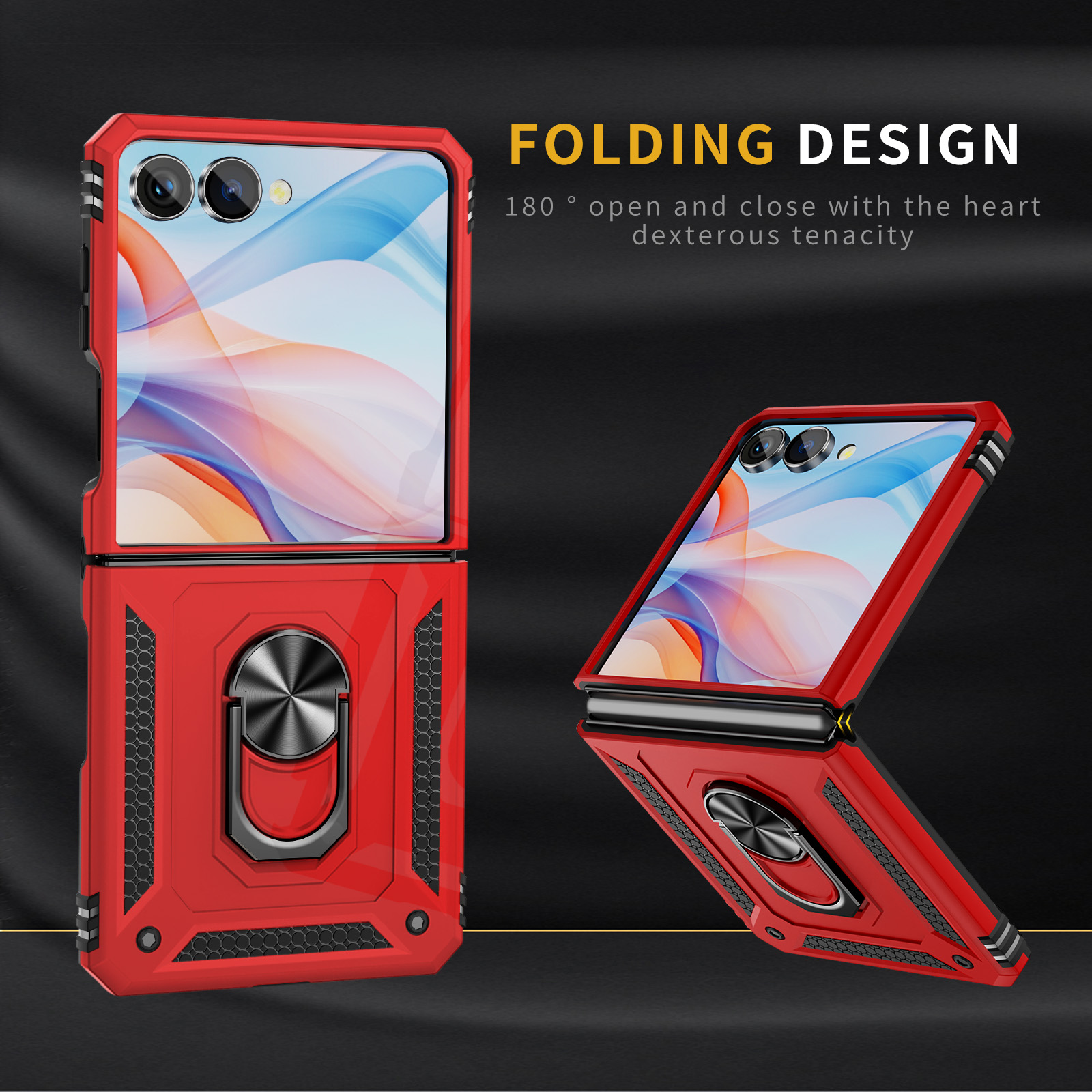 Taco Stand Holder - Militärische, stoßfeste Handyhülle für Samsung Galaxy