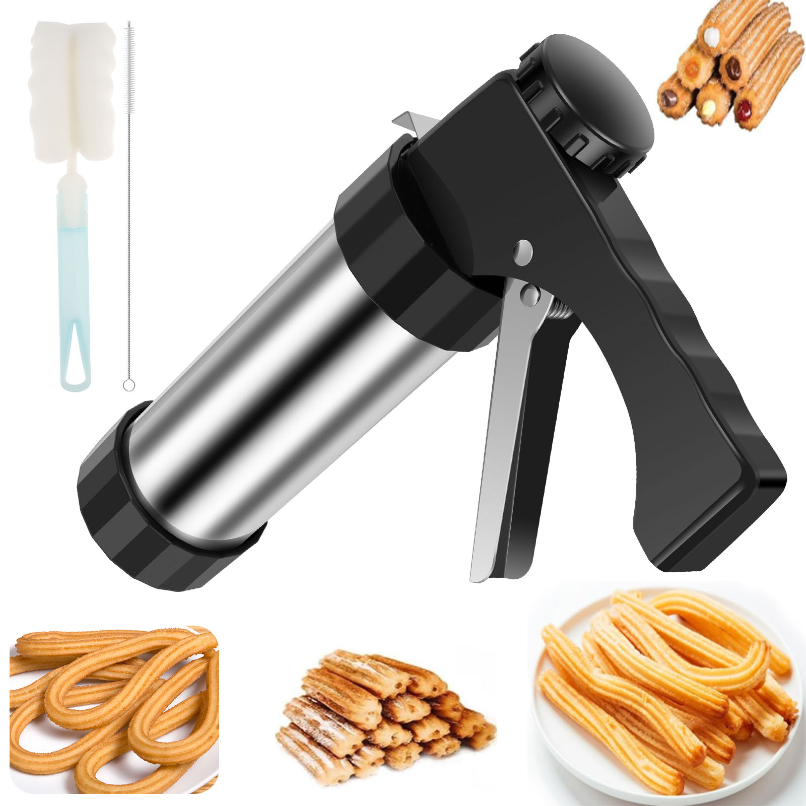 Churros Maker Gun - Churro Maker Maschine Cookie Presse Pistole