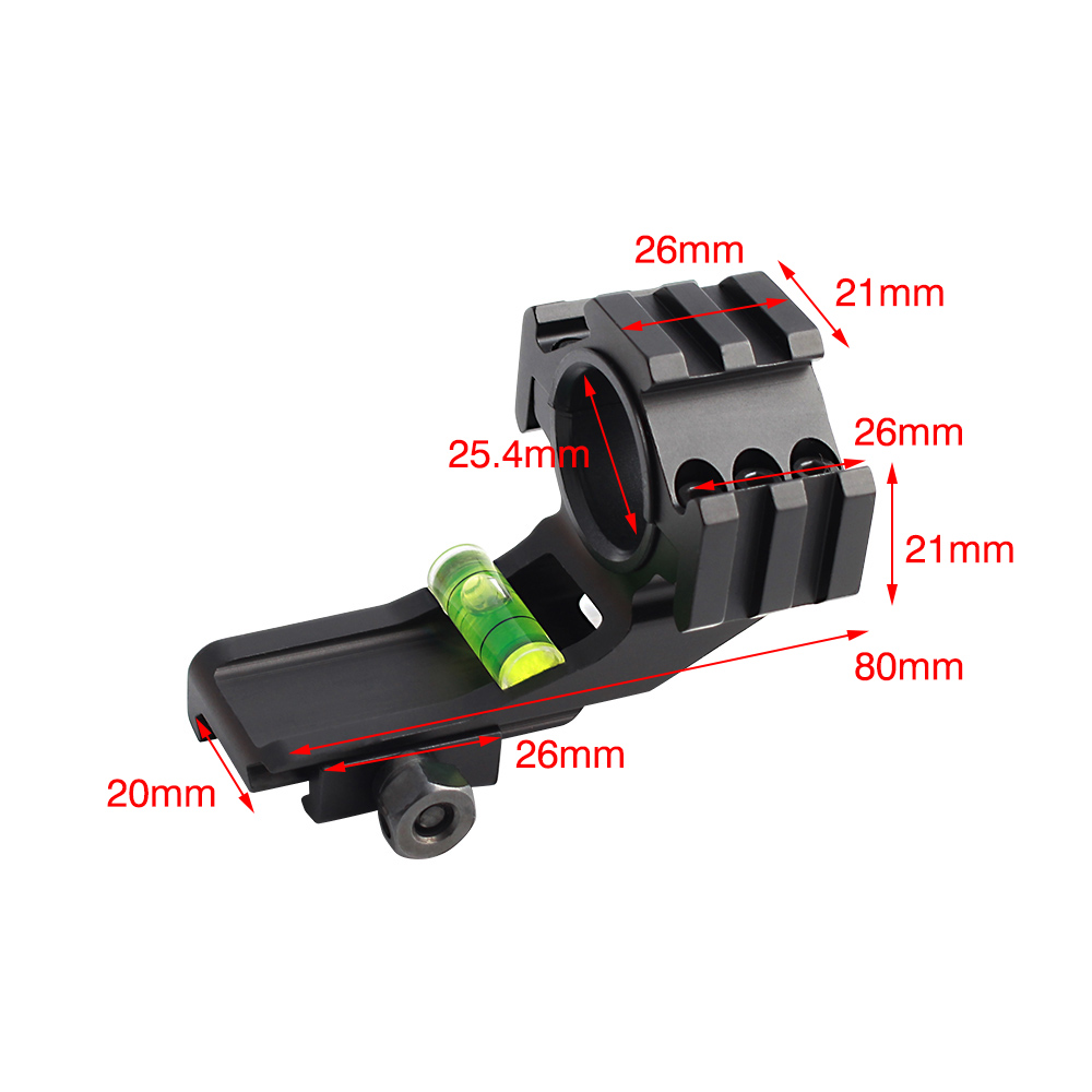 Spring Roll Wrapper - Taktische Jagd Umfang Anhänge 25,4mm/30mm Cantilever