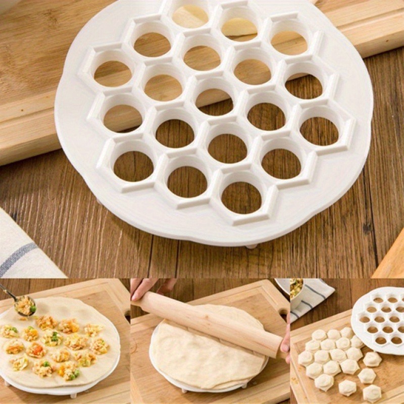 Dumpling Press Set - Knödelform aus Kunststoff, moderne Knödelmaschine für