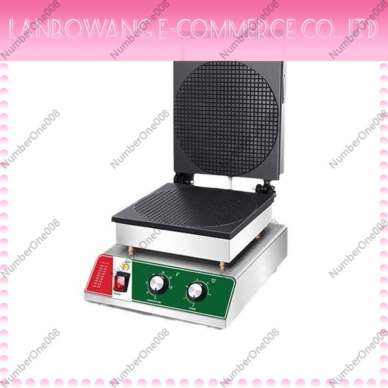 Waffle Cone Maker - Elektrische Waffel-Eiscreme-Hörnchen-Maschine, antihaftbeschichtete Eierrollen-Backmaschine für Imbissstände
