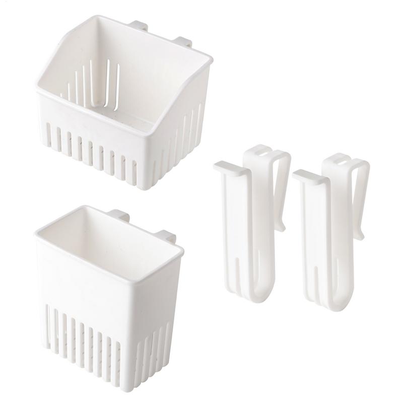 Dim Sum Basket - Besteck-Trocknungskorb, Wandbehang, Küchenutensilienhalter, Kunststoff, Geschirr-Organizer, Besteck,