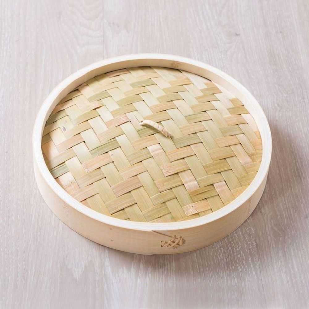 Bao Steamer Bamboo - Chinesischer Dampfgarer, Bambus-Dampfgarer, Dimsum, Kochen mit