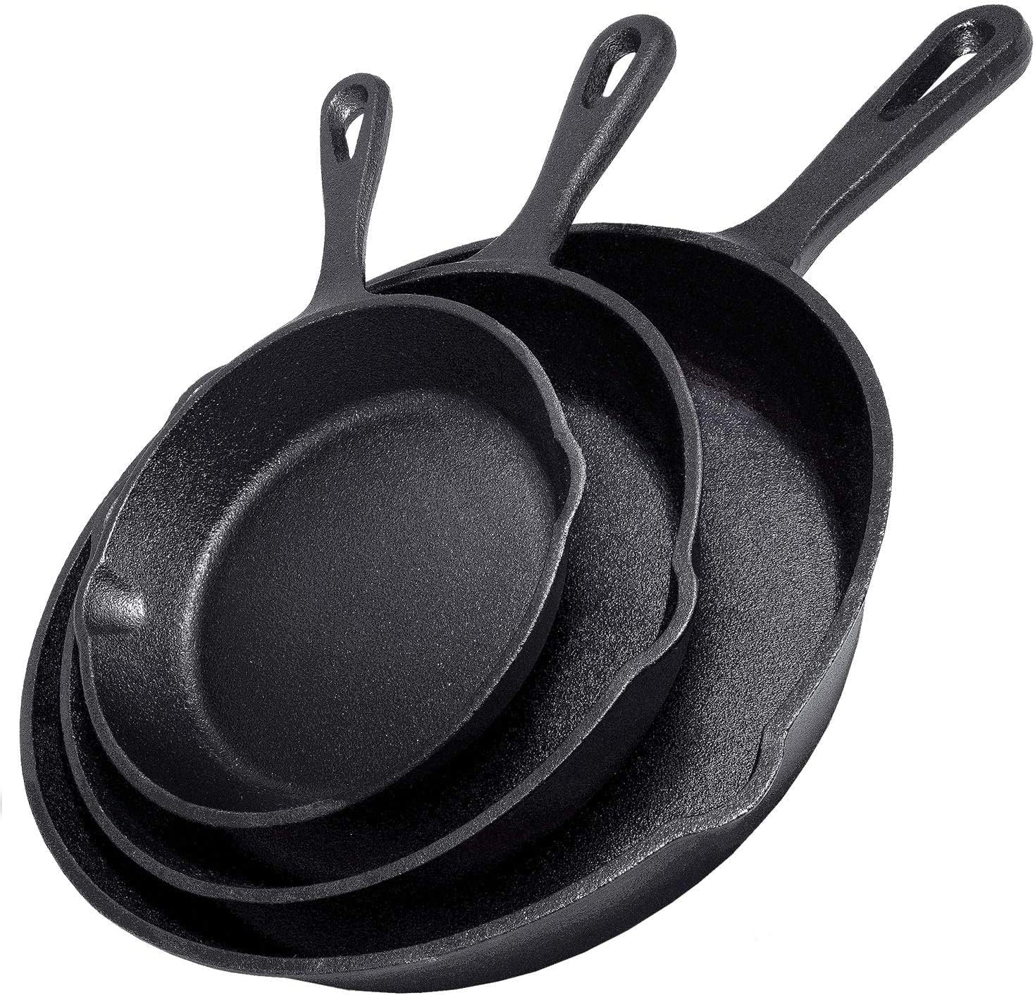 Cast Iron Corn - 14/16/20cm Gusseisen-Bratpfanne Antihaft-Pfanne für Omeletts und