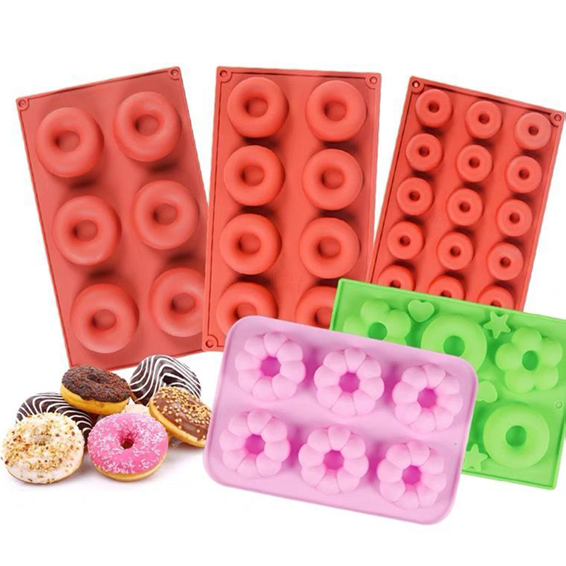 Donut Mold Silicone - Silikon Donut Maker 3D DIY Backen