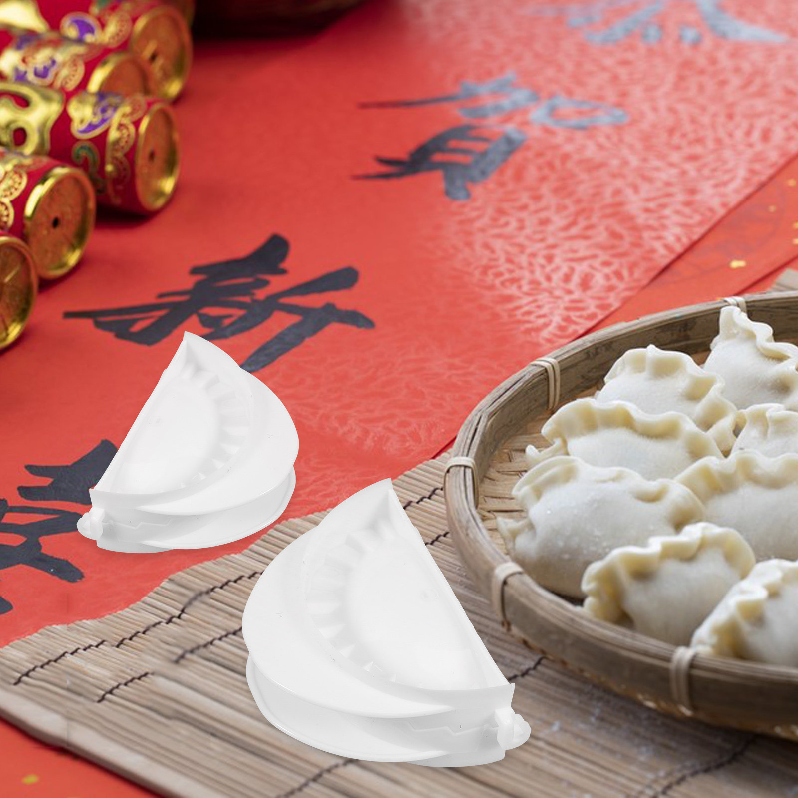 4-teiliges Teigtaschen-Former- – Dumpling Press Set Bewertung und Preis