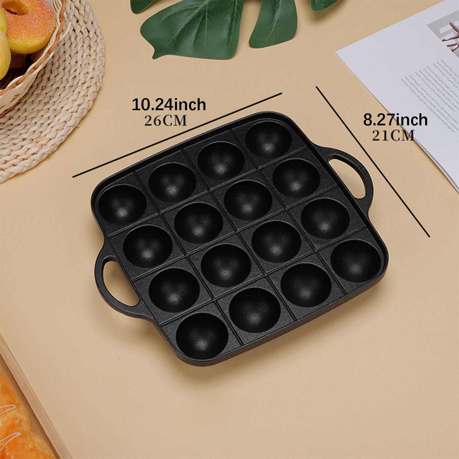 Takoyaki-Grillpfanne mit 16 Ve – Takoyaki Grill Plate Bewertung und Preis