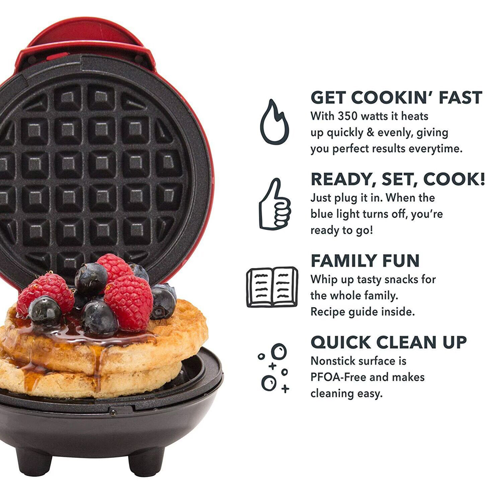 Mini-Waffeleisen für Bubble Eg – Egg Waffle Pan Bewertung und Preis