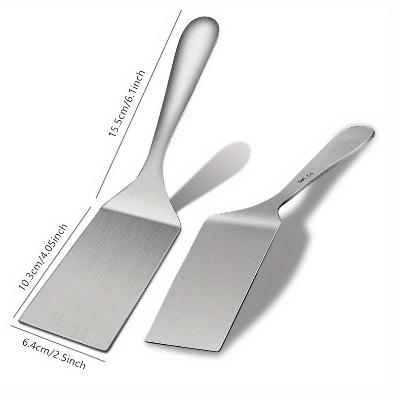 Kleiner Edelstahl-Spatel, Gril – Okonomiyaki Spatula Bewertung und Preis