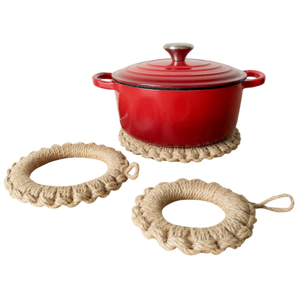 2er-Set rustikale Jute-Web-Unt – Cast Iron Corn Bewertung und Preis