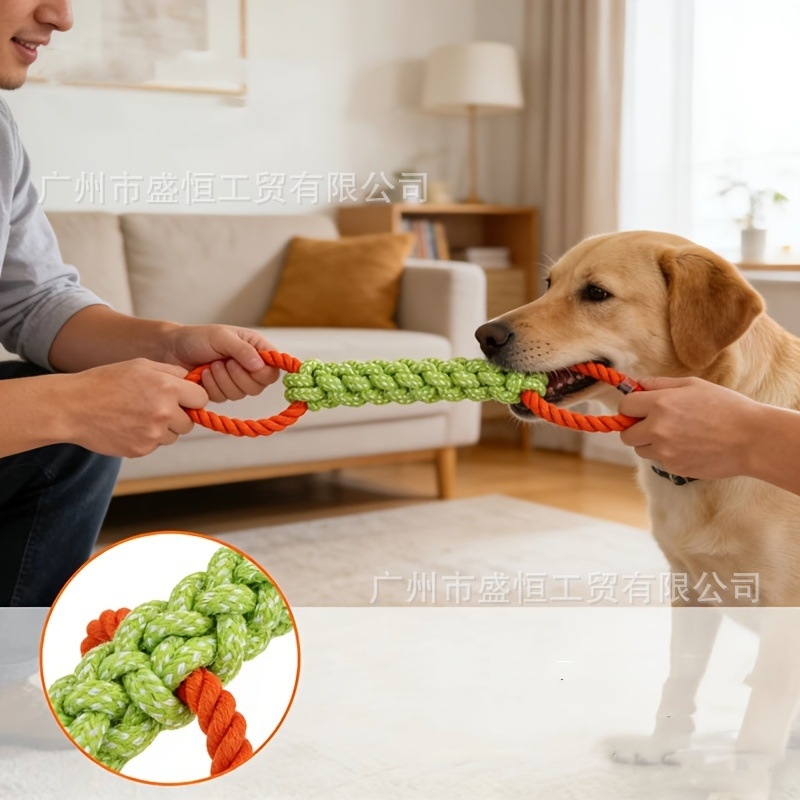 Haustierspielzeug aus Baumwoll – Corn Dog Stick Bewertung und Preis