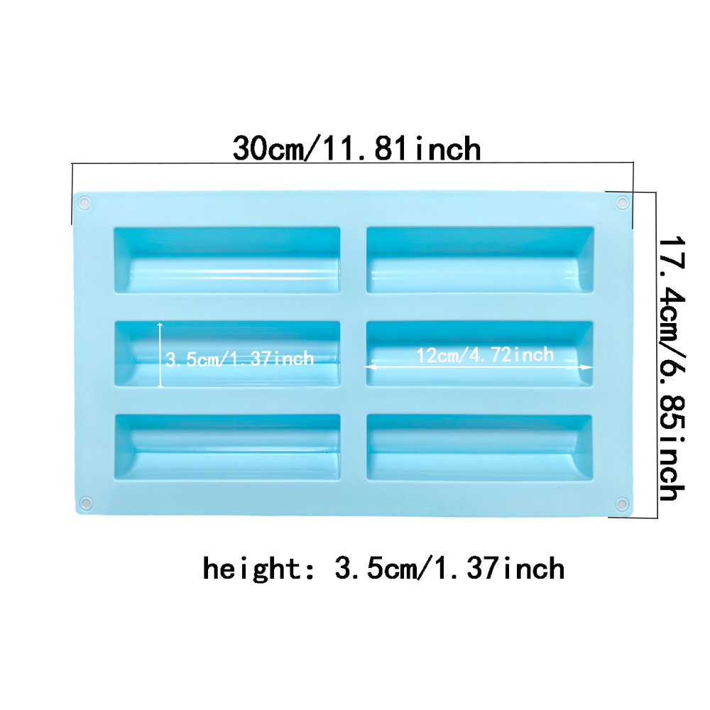 6-fach gerillte Röhrenkuchenfo – Donut Mold Silicone Bewertung und Preis