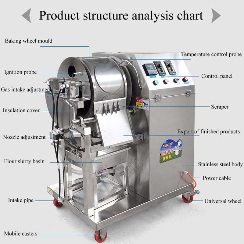 Automatische hydraulische Masc – Spring Roll Wrapper Bewertung und Preis