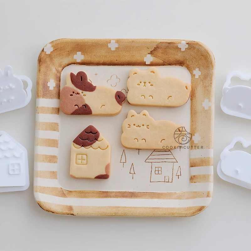 Cartoon Tiere Cookie Cutter Ti – Bunny Cake Mold Bewertung und Preis