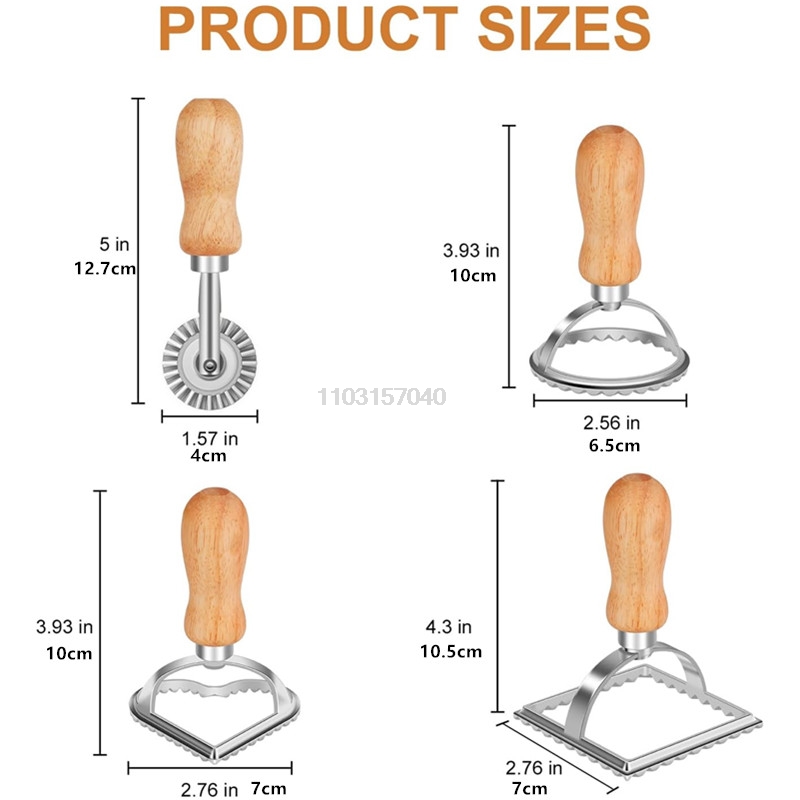 3/4Pcs Manuelle Pasta Formen S – Dumpling Press Set Bewertung und Preis