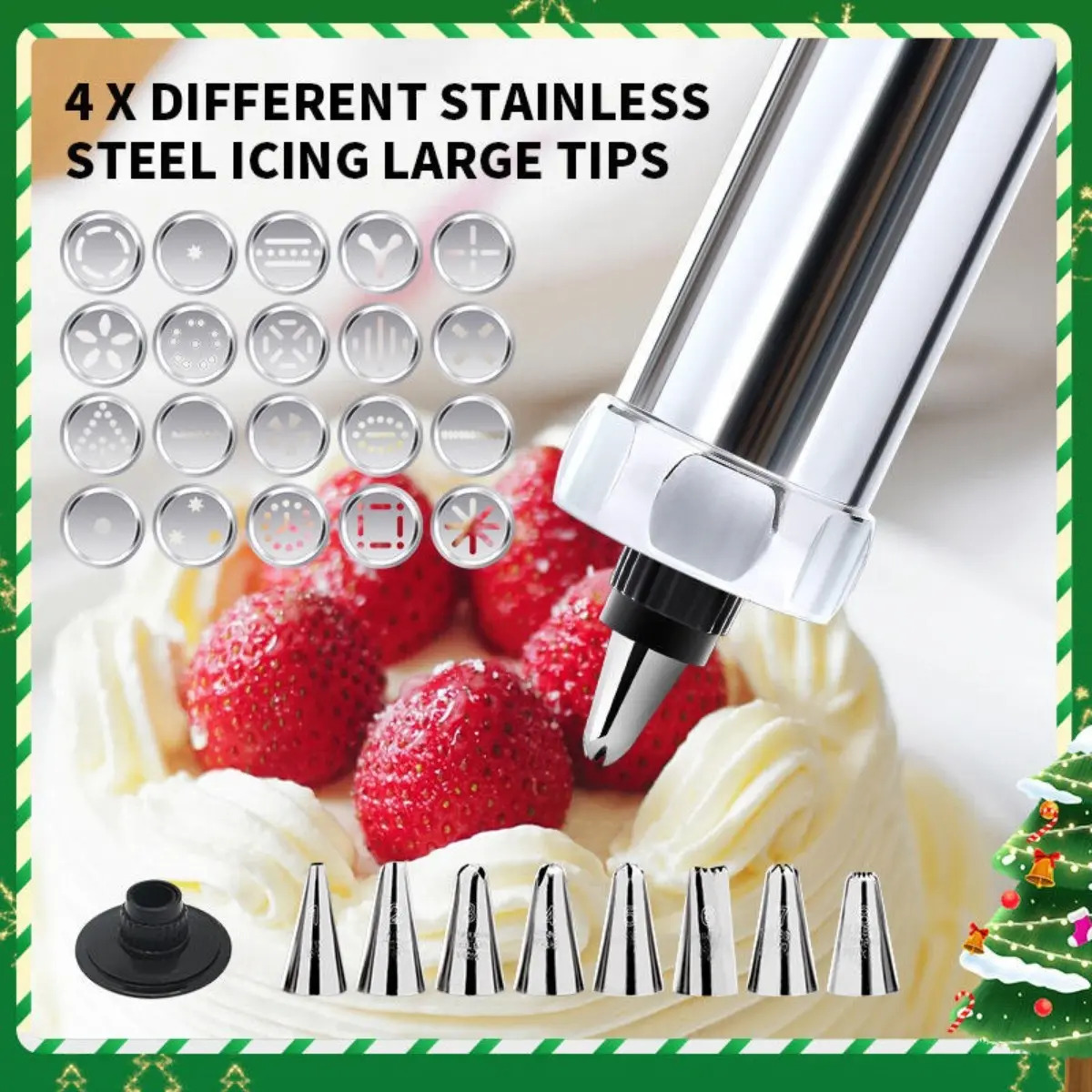 Edelstahl-Kekspresse-Set mit v – Churros Maker Gun Bewertung und Preis