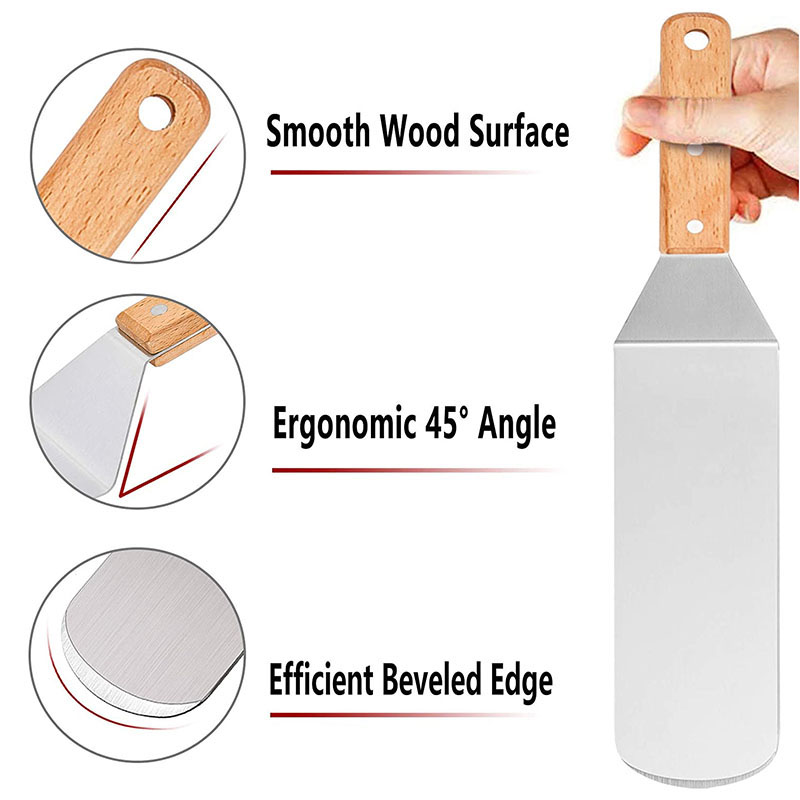 Professionelles Spatel-Set, üb – Okonomiyaki Spatula Bewertung und Preis
