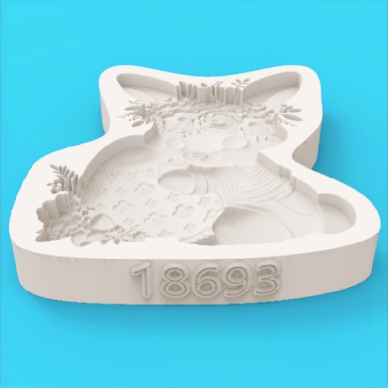 Oster-Kranz Hasen-Silikonbackf – Bunny Cake Mold Bewertung und Preis