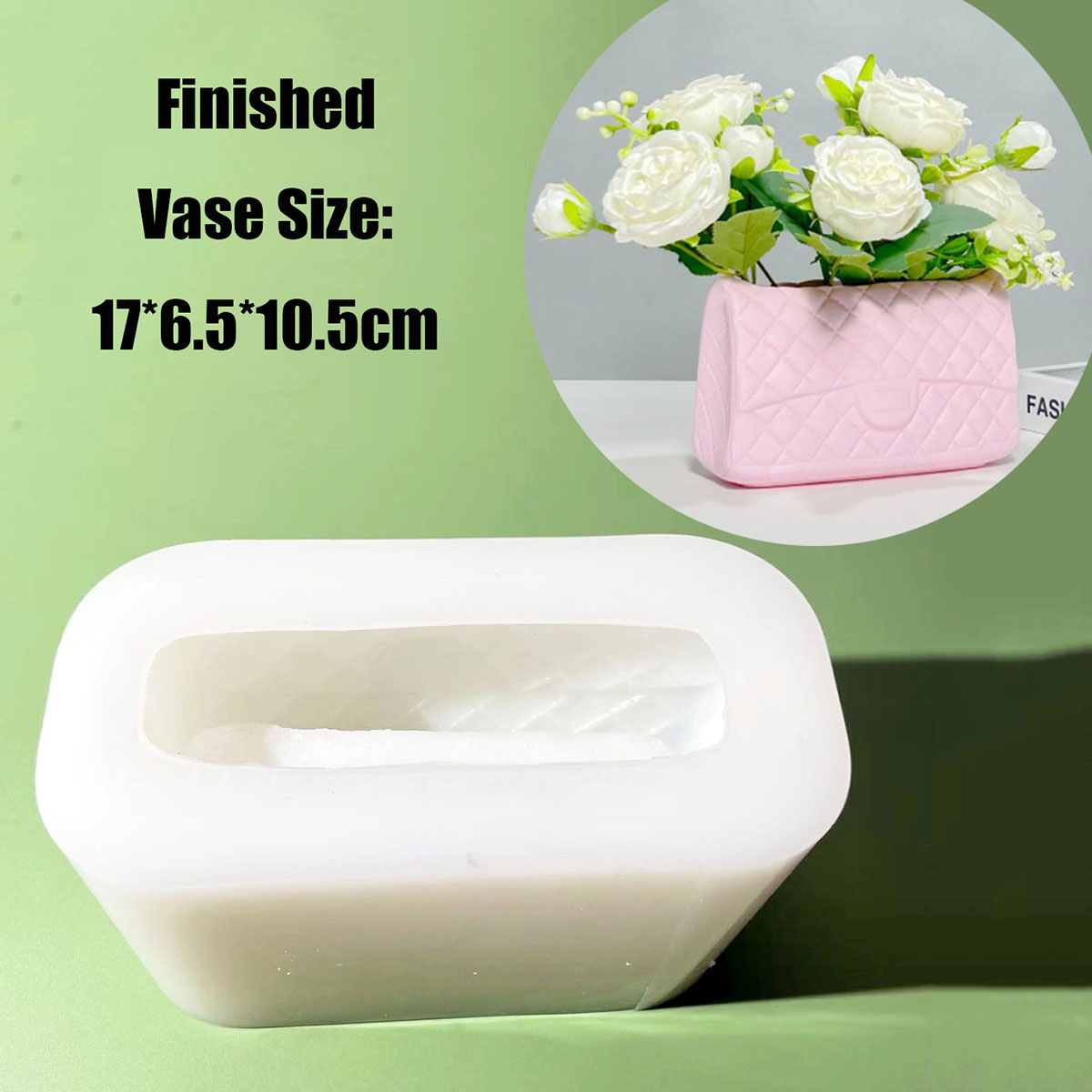Luxus Handtasche Vase Silikon  – Potsticker Mold Bewertung und Preis
