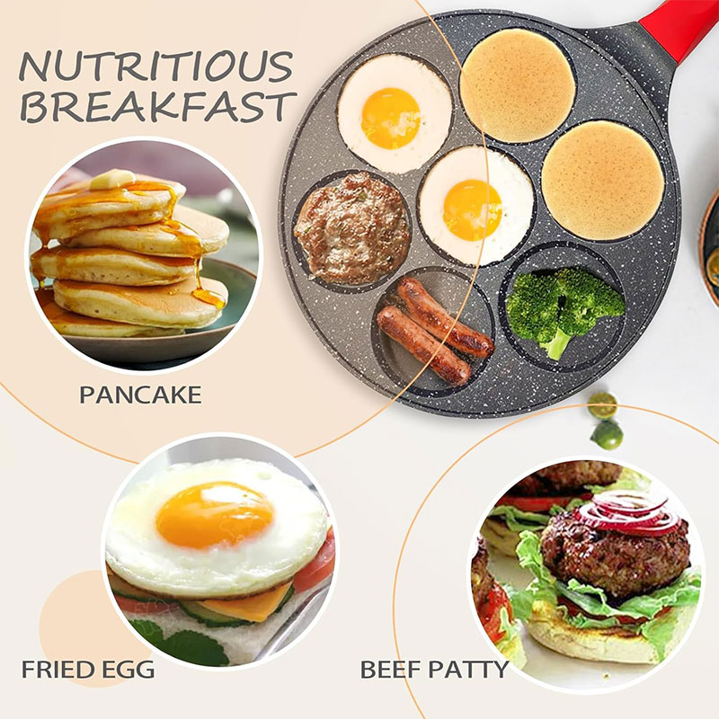 7 Tassen Omelette Mini Pfannku – Mini Pancake Griddle Bewertung und Preis