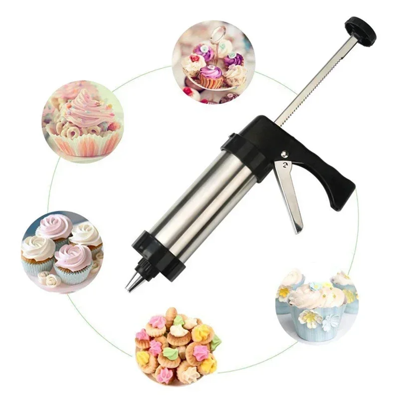 Kekspresse-Set aus Edelstahl,  – Churros Maker Gun Bewertung und Preis