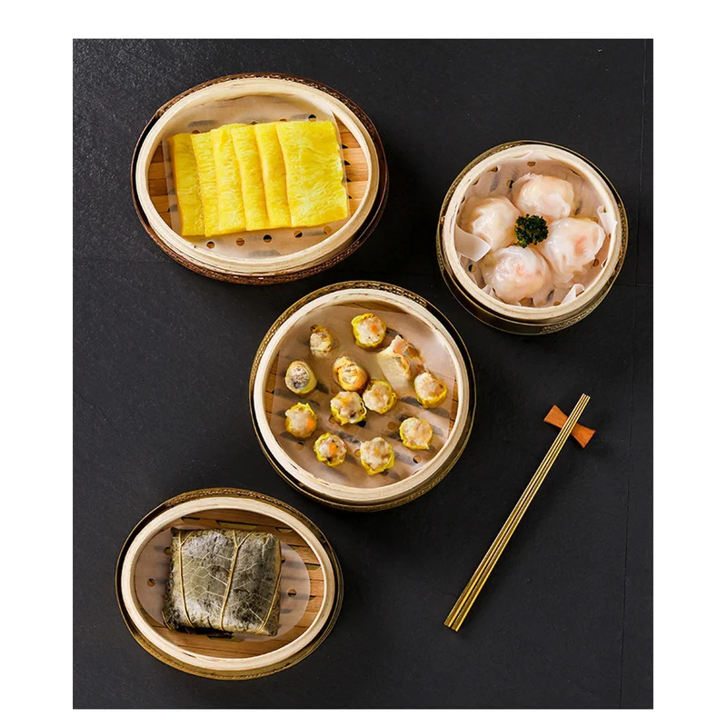Chinesische Bambus-Dimsum-Dämp – Bao Steamer Bamboo Bewertung und Preis