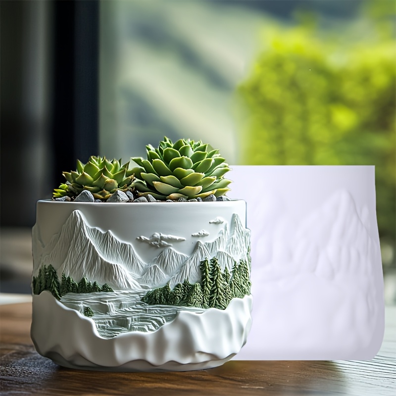 Bergrelief Sukkulente Blumento – Potsticker Mold Bewertung und Preis