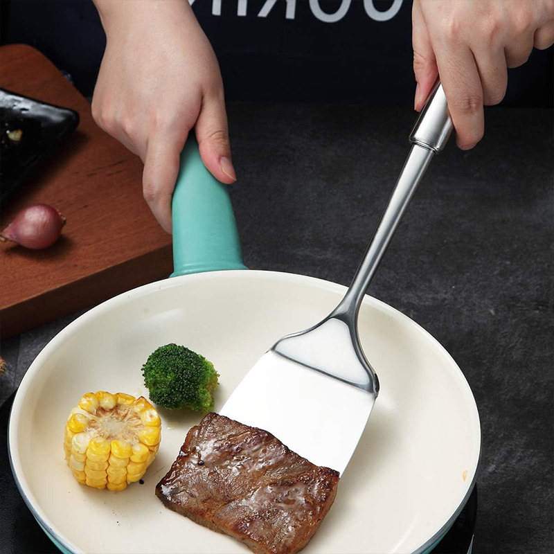 Edelstahl-Wender mit langem Gr – Okonomiyaki Spatula Bewertung und Preis