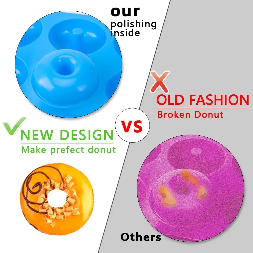 1/2 Stück Silikon-Muffins-Donu – Donut Mold Silicone Bewertung und Preis