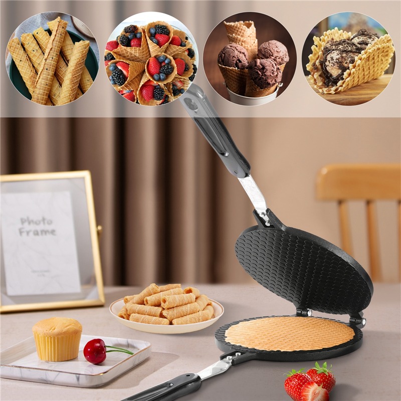 22 cm Antihaft-Eierbrötchen Wa – Waffle Cone Maker Bewertung und Preis