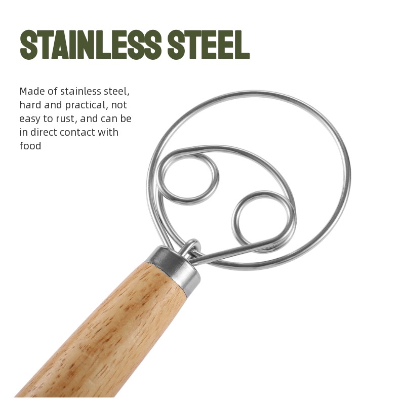 304 Edelstahl-Teigbesen mit Gl – Danish Pancake Pan Bewertung und Preis