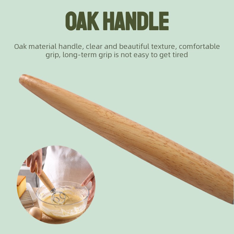 304 Edelstahl-Teigbesen mit Gl – Danish Pancake Pan Bewertung und Preis