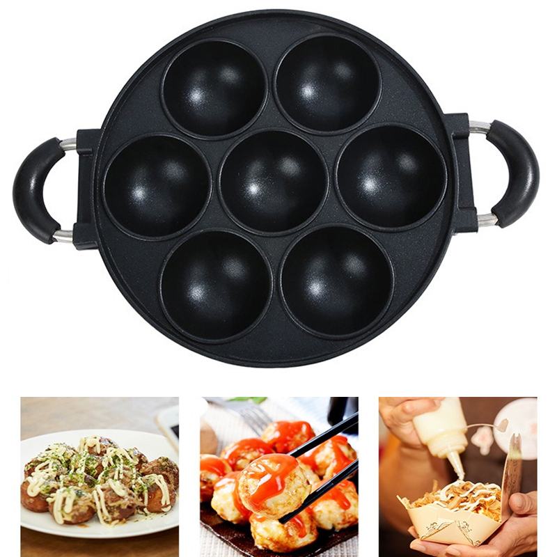 7-Loch-Kuchen-Kochpfanne aus G – Egg Waffle Pan Bewertung und Preis