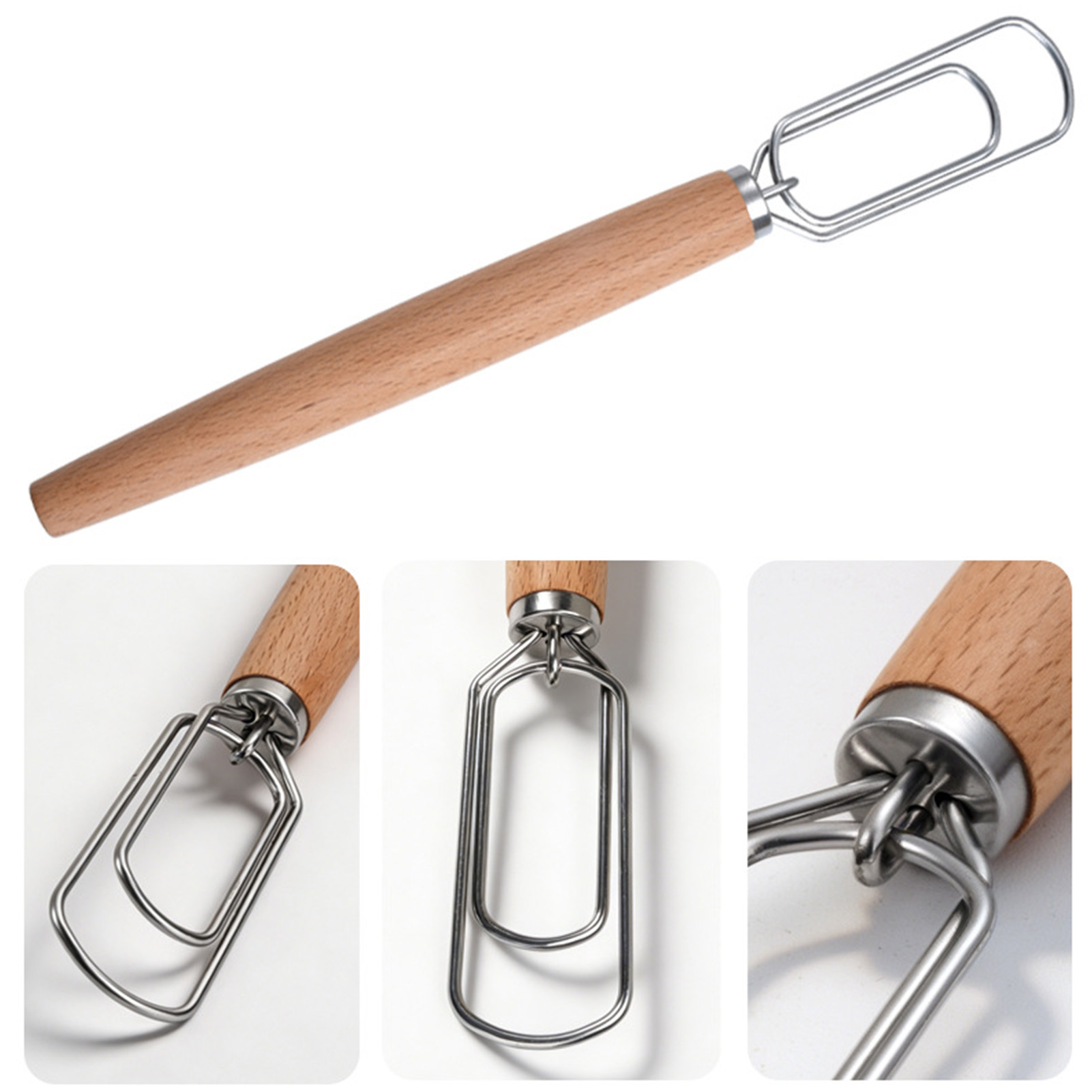 1 Stück Sauerteig-Schneebesen  – Danish Pancake Pan Bewertung und Preis