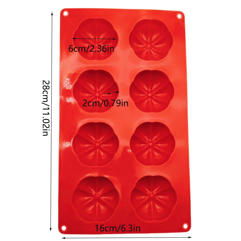 Neue Ankunft 8 Loch 6 Blütenbl – Donut Mold Silicone Bewertung und Preis
