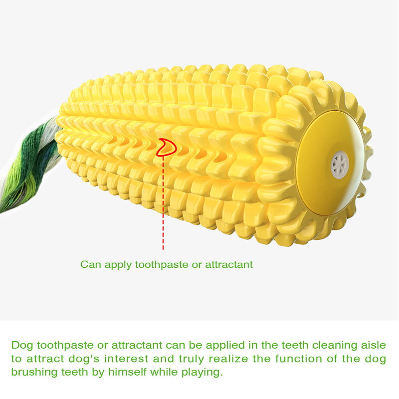 Quietschendes Zahnreinigungs-K – Corn Dog Stick Bewertung und Preis