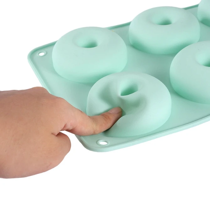 Mehrfach-Hohlraum Hitzebeständ – Donut Mold Silicone Bewertung und Preis