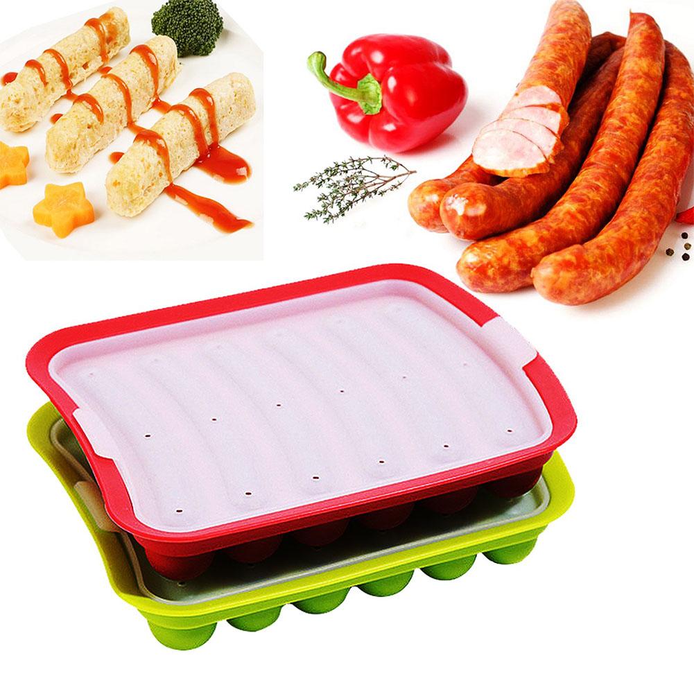 Wurstform mit 6 Fächern aus Si – Hot Dog Press Bewertung und Preis