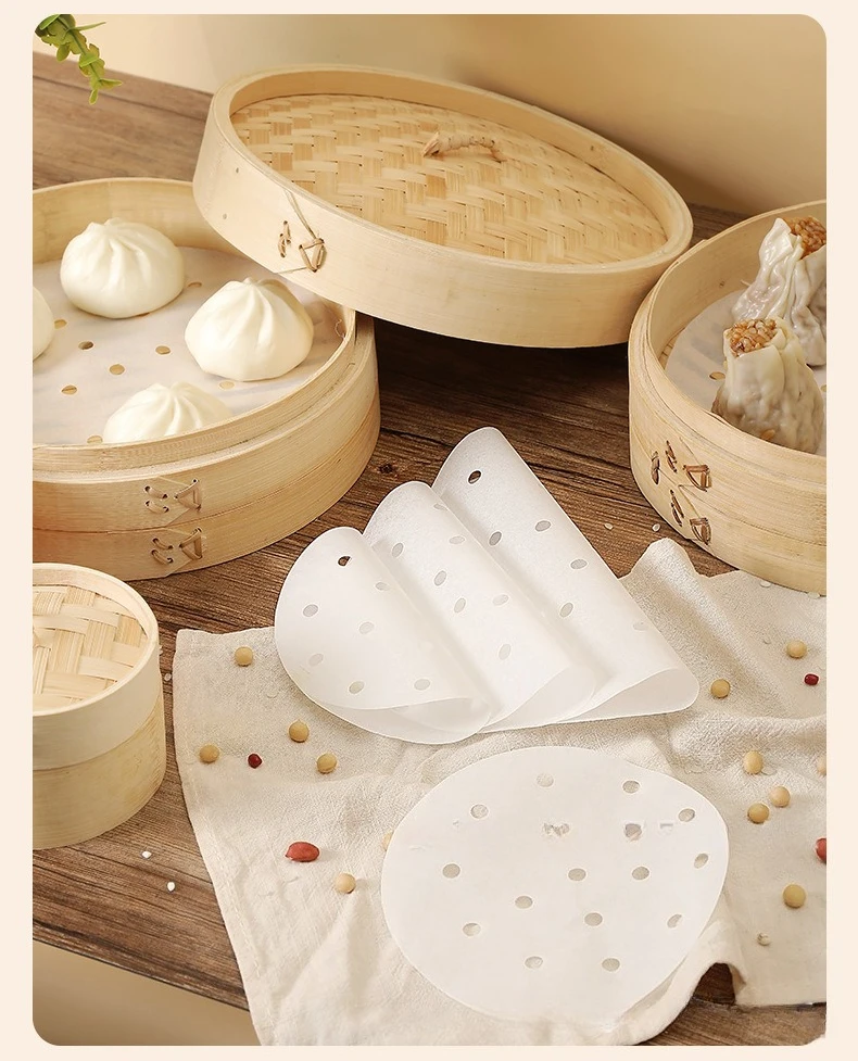 100 Stück Lebensmittelqualität – Bao Steamer Bamboo Bewertung und Preis